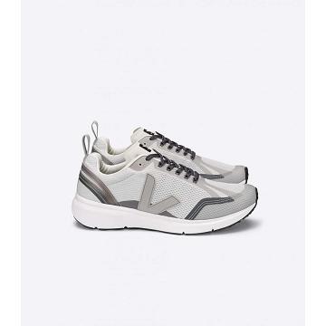 Veja CONDOR 2 ALVEOMESH Women's Shoes Grey/White | NZ 495SGL